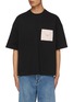 Main View - Click To Enlarge - BOTTEGA VENETA - Notebook Pocket Cotton T-Shirt