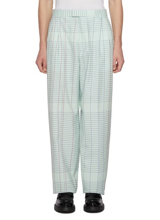 Main View - Click To Enlarge - BOTTEGA VENETA - Notebook Wool Twill Pleated Pants