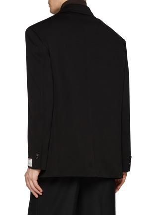 Back View - Click To Enlarge - BOTTEGA VENETA - Notch Lapel Single Breasted Blazer