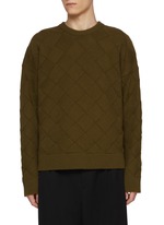 トップス Bottega Veneta/v-neck knit Bottega Veneta Men's Compact Wool Double V-Neck Sweater