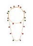 Main View - Click To Enlarge - LANE CRAWFORD VINTAGE ACCESSORIES - Gold Tone Crystal Necklace