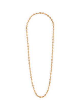 Main View - Click To Enlarge - LANE CRAWFORD VINTAGE ACCESSORIES - Monet Gold Tone Long Link Necklace