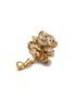 Detail View - Click To Enlarge - LANE CRAWFORD VINTAGE ACCESSORIES - Gold Tone Crystal Cluster Clip On Earrings