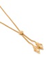 Detail View - Click To Enlarge - LANE CRAWFORD VINTAGE ACCESSORIES - Monet Gold Tone Lariat Necklace