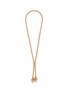 Main View - Click To Enlarge - LANE CRAWFORD VINTAGE ACCESSORIES - Monet Gold Tone Lariat Necklace