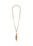 Main View - Click To Enlarge - LANE CRAWFORD VINTAGE ACCESSORIES - Napier Gold Tone Faux Pearl Chain Necklace