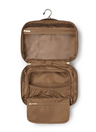 Detail View - Click To Enlarge - JULY - Hanging Toiletry Bag — Light Brown