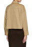 Back View - Click To Enlarge - THE LOOM - Overfit Crop Cotton Shirt