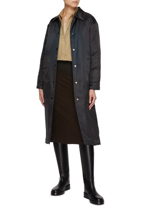 Figure View - Click To Enlarge - THE LOOM - Overfit Crop Cotton Shirt