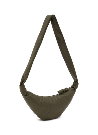 Detail View - Click To Enlarge - LEMAIRE - Small Croissant Leather Bag