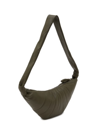 Detail View - Click To Enlarge - LEMAIRE - Medium Croissant Leather Bag