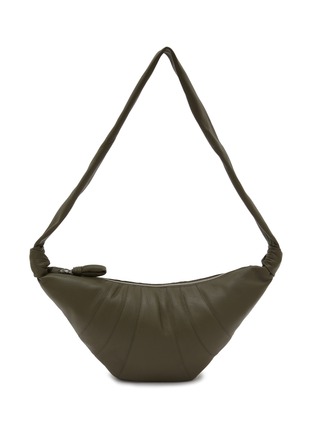 Main View - Click To Enlarge - LEMAIRE - Medium Croissant Leather Bag