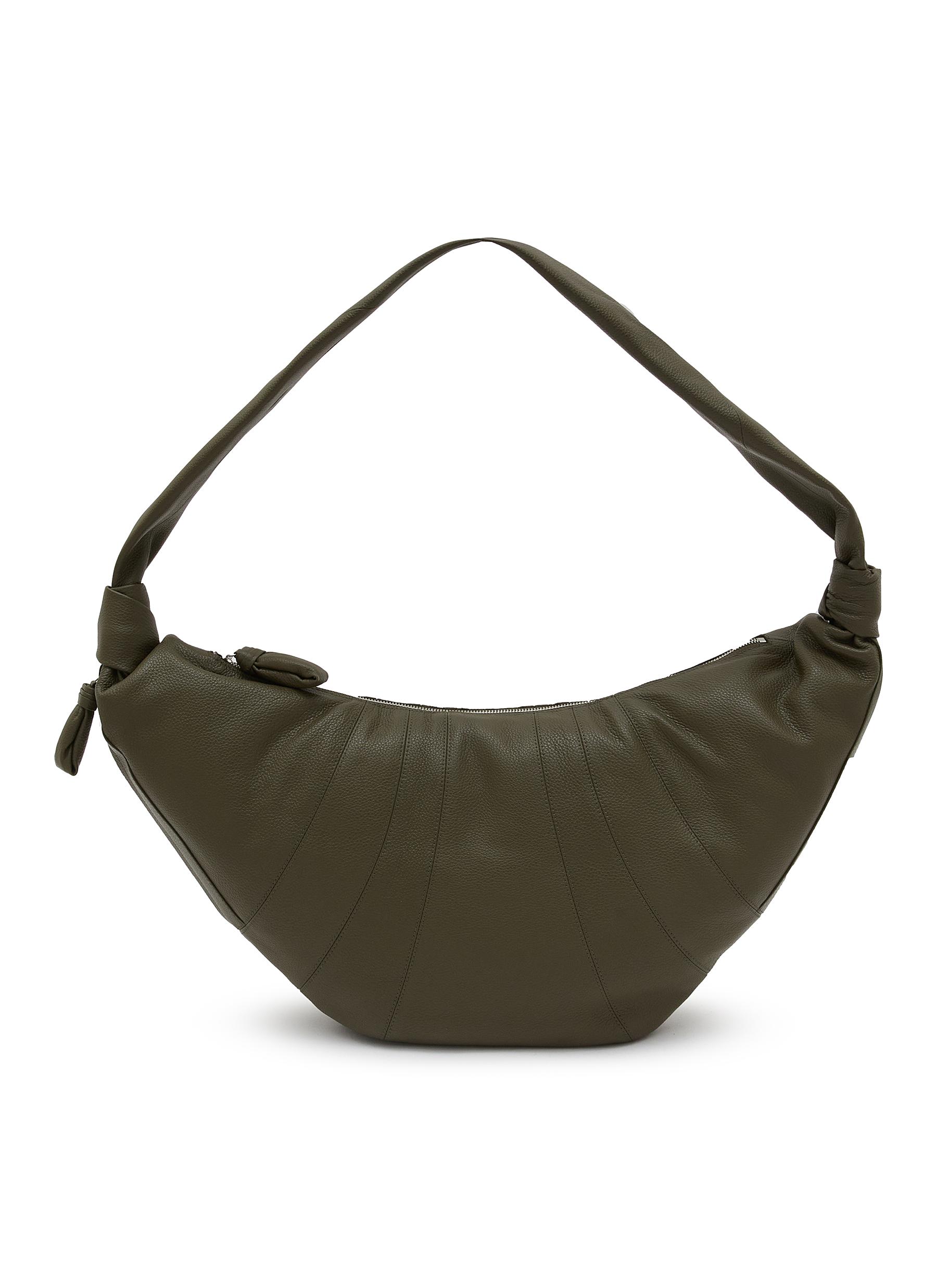 LEMAIRE | Large Croissant Leather Bag | Men | Lane Crawford LEMAIRE | Large Croissant Leather Bag | Men | Lane Crawford