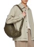 Figure View - Click To Enlarge - LEMAIRE - Large Croissant Leather Bag