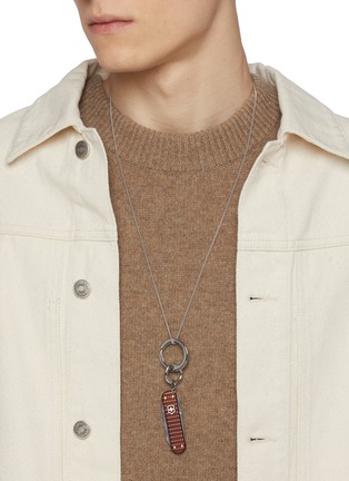 Figure View - Click To Enlarge - LEMAIRE - Mini Swiss Knife Necklace