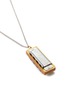 Detail View - Click To Enlarge - LEMAIRE - Harmonica Silver Necklace