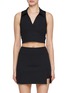 Main View - Click To Enlarge - BEYOND YOGA - Heather Rib Prep Copped Tank Top