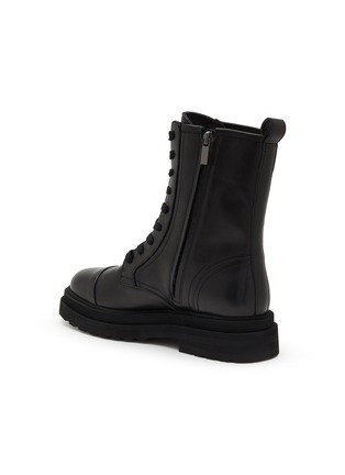  - EQUIL - Cologne Leather Combat Boots