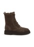 Main View - Click To Enlarge - EQUIL - Cologne Leather Combat Boots