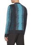 Back View - Click To Enlarge - PIACENZA 1733 - Abstract Print Virgin Wool Sweater