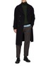 Figure View - Click To Enlarge - PIACENZA 1733 - Turtleneck Ikat Pointe Cashmere Silk Blend Sweater