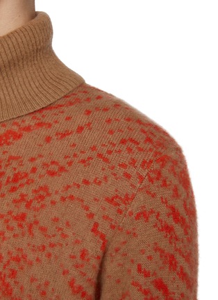  - PIACENZA 1733 - Contrast Turtleneck Virgin Wool Sweater