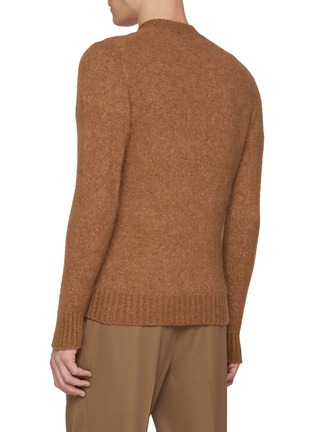 Back View - Click To Enlarge - PIACENZA 1733 - Crewneck Cashmere Silk Blend Sweater