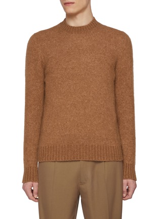 Main View - Click To Enlarge - PIACENZA 1733 - Crewneck Cashmere Silk Blend Sweater