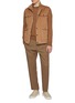 Figure View - Click To Enlarge - PIACENZA 1733 - Crewneck Cashmere Silk Blend Sweater