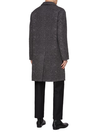 Back View - Click To Enlarge - PIACENZA 1733 - Wool Silk Coat