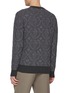 Back View - Click To Enlarge - PIACENZA 1733 - Contrast Edges Cashmere Sweater