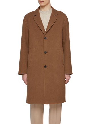 Main View - Click To Enlarge - PIACENZA 1733 - Notch Lapel Cashmere Coat