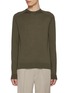 Main View - Click To Enlarge - PIACENZA 1733 - Raglan Sleeves Wool Silk Cashmere Sweater
