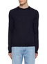 Main View - Click To Enlarge - PIACENZA 1733 - Slit Sides Wool Silk Cashmere Sweater