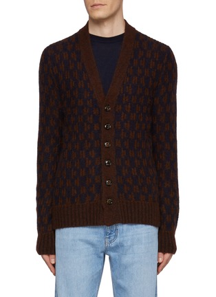 Main View - Click To Enlarge - PIACENZA 1733 - Cashmere Silk Blend Cardigan