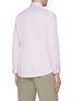 Back View - Click To Enlarge - ETON  - Cutaway Collar  Fine Striped Twill Shirt
