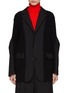 Main View - Click To Enlarge - SACAI - Two Toned Notch Lapel Jacket