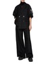 Figure View - Click To Enlarge - SACAI - Side Panel Belted Wool Pants