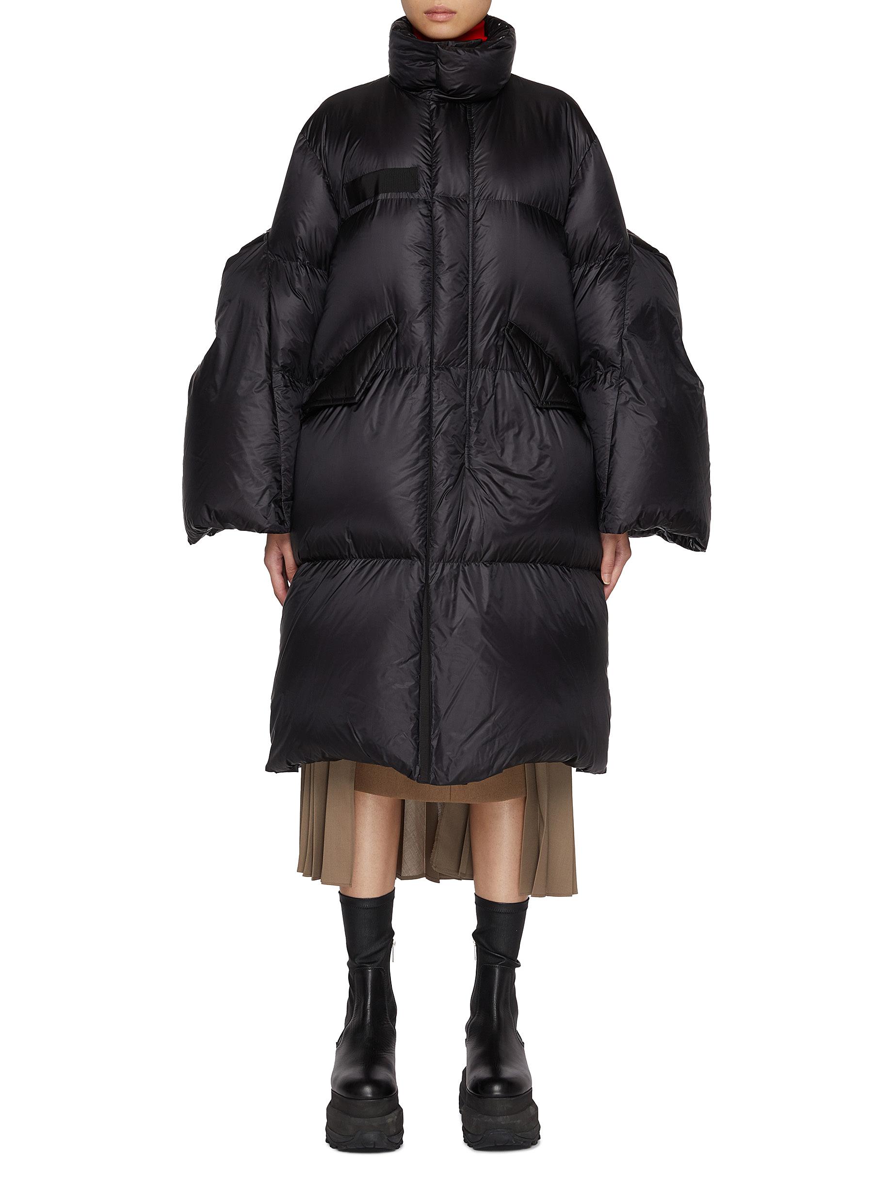 A line puffer coat best sale