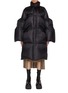 Main View - Click To Enlarge - SACAI - High Neck A-Line Puffer Coat