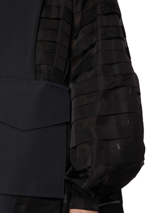  - SACAI - Tiered Organza Blouson Jacket