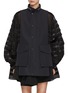 Main View - Click To Enlarge - SACAI - Tiered Organza Blouson Jacket