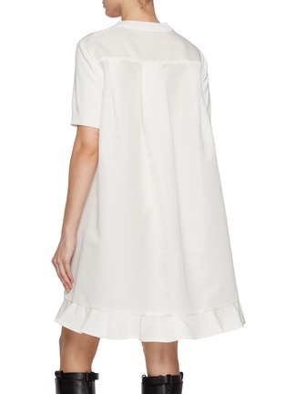 Back View - Click To Enlarge - SACAI - Layered Hem Babydoll Dress