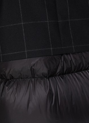 - SACAI - Hybrid Long Wool Puffer Vest