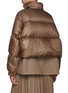Back View - Click To Enlarge - SACAI - Wide Sleeve A-Line Puffer Jacket