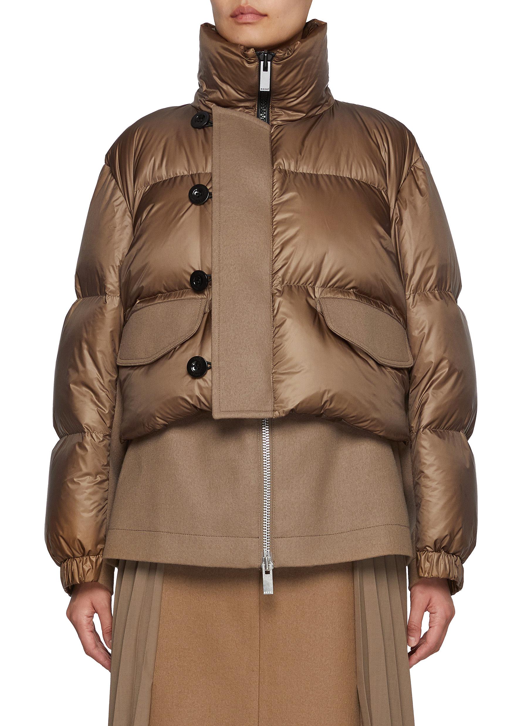 Sacai puffer sales