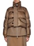 Main View - Click To Enlarge - SACAI - Wide Sleeve A-Line Puffer Jacket