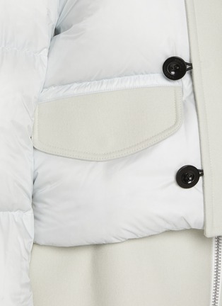  - SACAI - Wide Sleeve A-Line Puffer Jacket