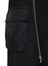  - SACAI - Asymmetrical Zip Pleated Midi Skirt