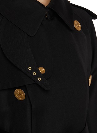  - SACAI - Underlayer Silk Cotton Trench Coat